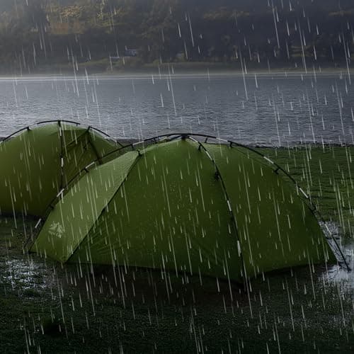 Night Cat 2 Person Camping Tent: Waterproof 2 Man Backpacking Tent Double Layer Easy Set Up Lightweight For Hiking Trekking — view 2