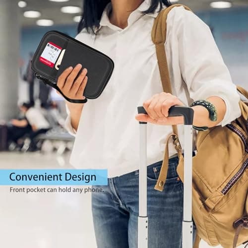 FINTIE Family Passport Holder Travel Wallet — view 4