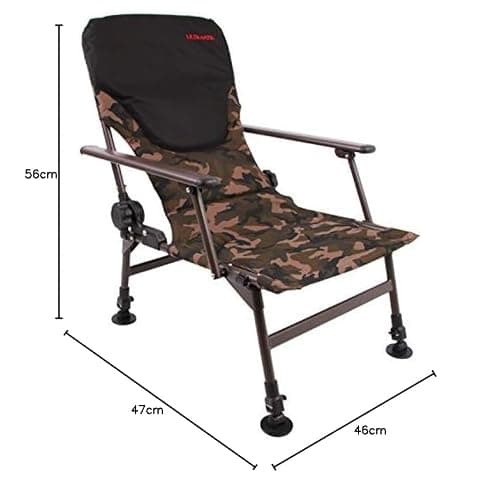 Ultimate COM4 Recliner Comfort Chair Camo - Carp Chair — view 3