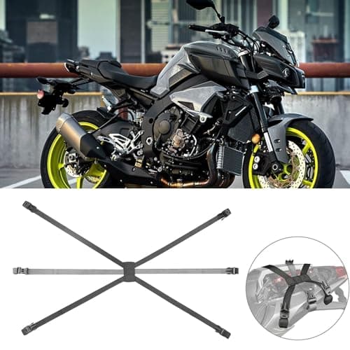 Générique Motorcycle Tail Bag Strap, Universal Fit, Black Nylon Cargo Strap, 19.7 x 0.99 Inches, Secure Sports Equipment & Luggage, Motorcycling Accessory — view 6