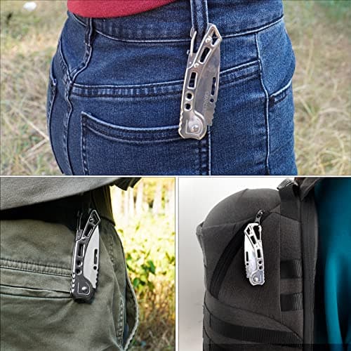 COVACURE 2.4" Blade UK Legal Non-Locking Pocket Knife for Camping & Outdoor — view 6