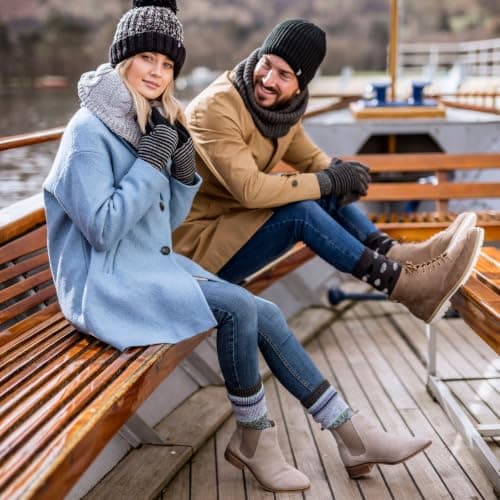 HEAT HOLDERS - Ladies Thermal Socks for Winter | Outdoor & Indoor Socks | Cuddly & Fluffy | Gifts for Women (4-8 UK, Fantasia Pink) — view 3