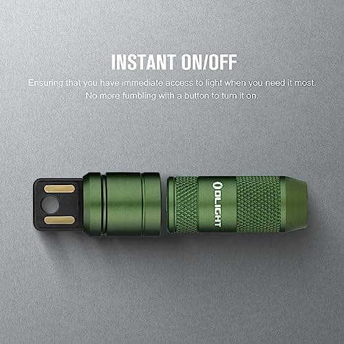 OLIGHT imini 2 Keychain Rechargeable Small EDC Torch, OD Green — view 5