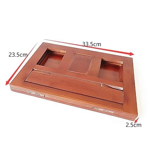 HYKJCSS Travel Music Stand Foldable Bamboo Music Stand Stable Music Stand Suitable For Piano Practice Music Holder Orchestral — view 2