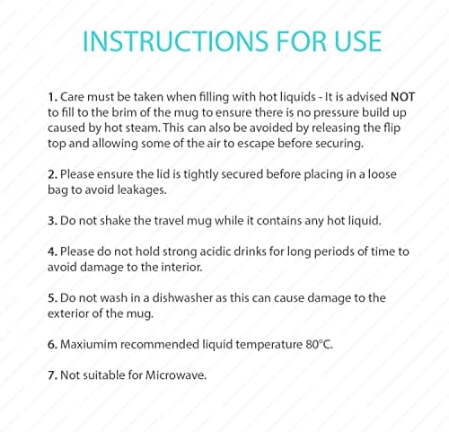GoCup Travel Mug, Insulated Coffee Cup - Vacuum Insulation Stainless Steel Mug for Hot and Cold Drinks Blue, 510ml — view 6