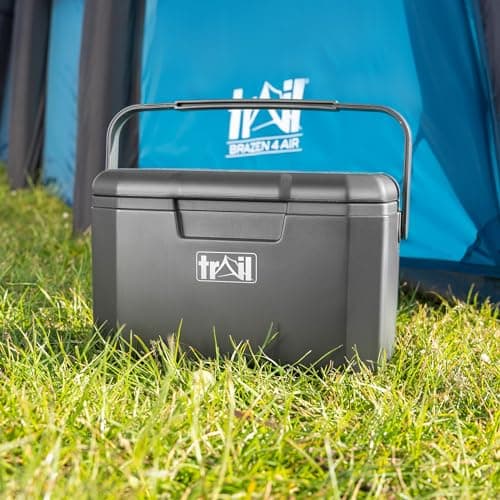 Trail 5L Cool Box with Ice Block, Dark Grey — view 2