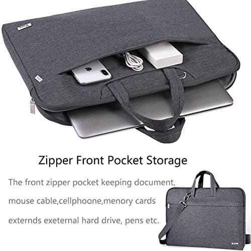 Voova 17-17.3 inch Laptop Shoulder Bag MacBook Sleeve, Computer Bags — view 4