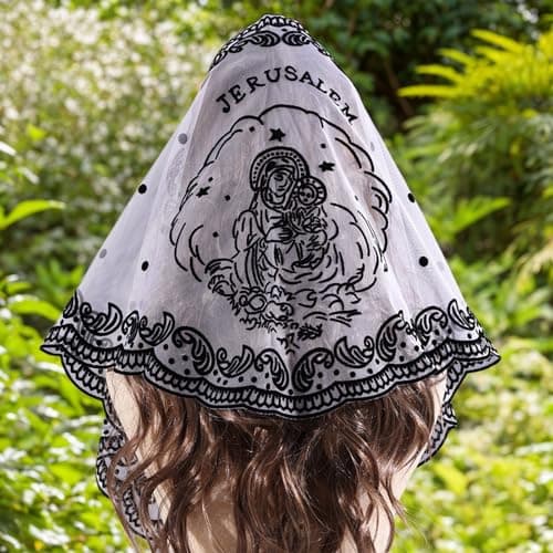 Quick-Dry Fabric Triangled Scarf for Outdoor, Black — view 6