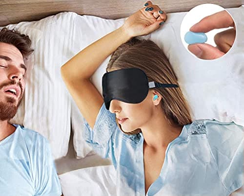 8 Pairs Reusable Silicone Ear Plugs, Silicone Earplugs, for Sleeping Soft Reusable Moldable Noise Cancelling Earplug for Snoring, Perfect for Light Sleeper — view 2