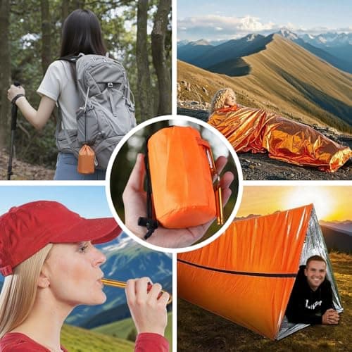 Emergency Thermal Sleeping Bag & Bivvy Sack – Compact Shelter for Outdoor Adventures & Survival Situations — view 5