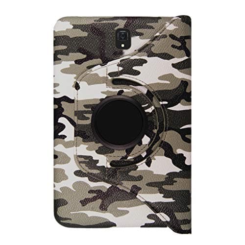 Samsung Galaxy Tab S4 10.5 Case, Leather 360 Degree Rotating Smart Stand Folding Folio Case Cover for Samsung Galaxy Tab S4 10.5 inch SM T830 (Wi-Fi)/ T835 (4G LTE) (Army Camouflage) — view 5