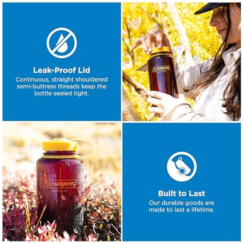 Nalgene Water Bottle 'WH Sustain' – 1 Litre Laker — view 2