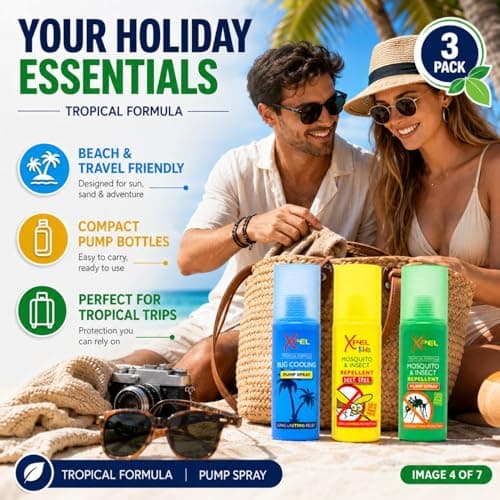 Mosquito & Insect Repellent Spray 70ml – 3 Pack — view 3