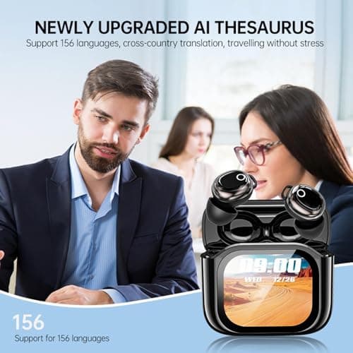 Real Time Translation Earbuds Wireless AI Translator Earphones with Color — view 2