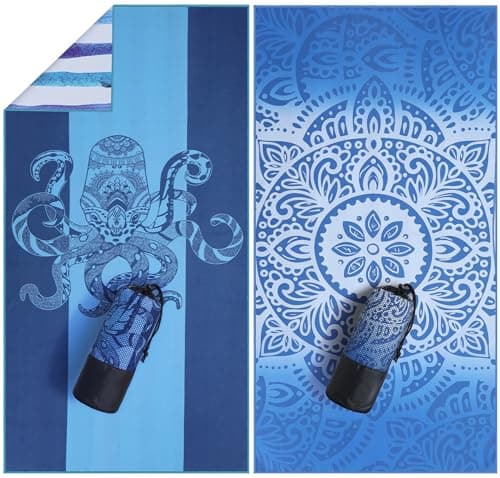 Utopia Towels - 2 Pack Microfiber Beach Towel (81 x 180 CM)