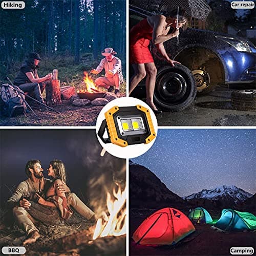 Edasion 30W LED Work Light Rechargeable COB Battery Floodlight 2000LM — view 6