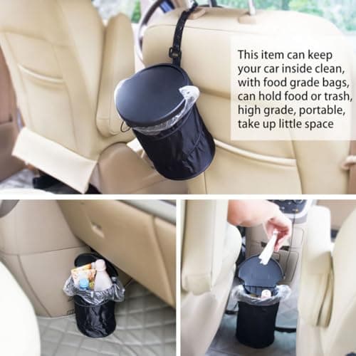 Foldable Car Storage Box Portable Organizer Trash Can for Van Truck — view 6