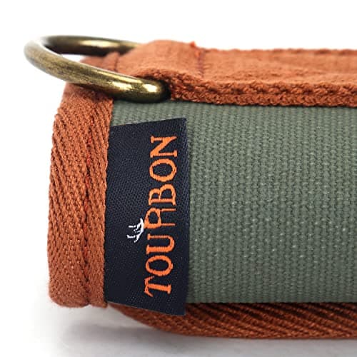 TOURBON Canvas Lightweight Mini Golf Carry Sunday Bag Golf Training Case — view 5