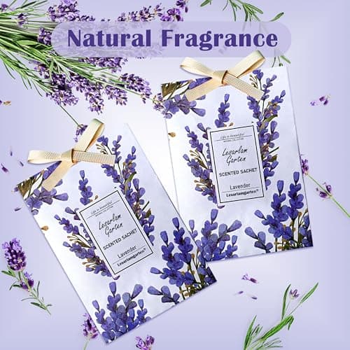 Lavender Scented Sachets, Air Fresheners, Lavender bags for Wardrobes — view 2
