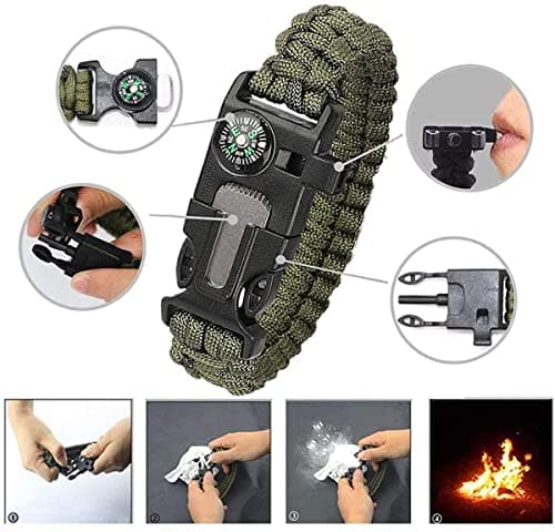 Sanbore 13-in-1 Survival Kit: Essential First Aid & Survival Tools for Emergency Preparedness — view 3