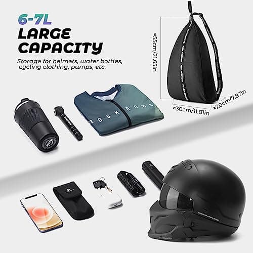 ROCKBROS Motorcycle Helmet Bag, 6-7L, 63-105cm — view 4