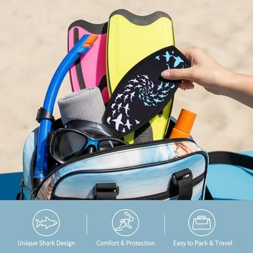 CATIEBYE Double Layer Swimming Mask with Anti Fog Neoprene Strap — view 3