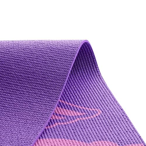 Myga Silk Print Kids Yoga Mat - Non-Slip for Childrens Fitness & Mindfulness - Lightweight, Non-Toxic & Easy Clean Play Mat for Girls & Boys - Unicorn Dreamcatcher — view 6