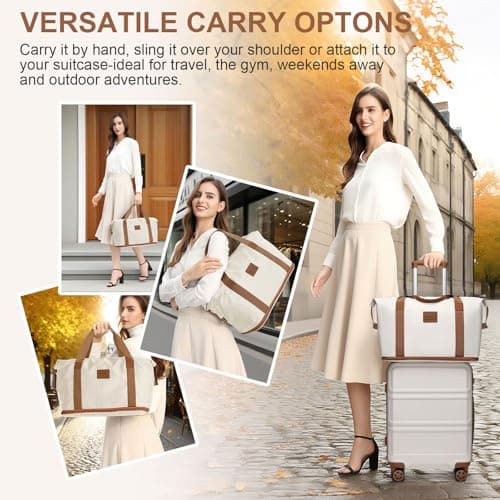 Kono Underseat Ryanair Cabin Bags 40x30x20, Lightweight Foldable Travel Bag — view 2