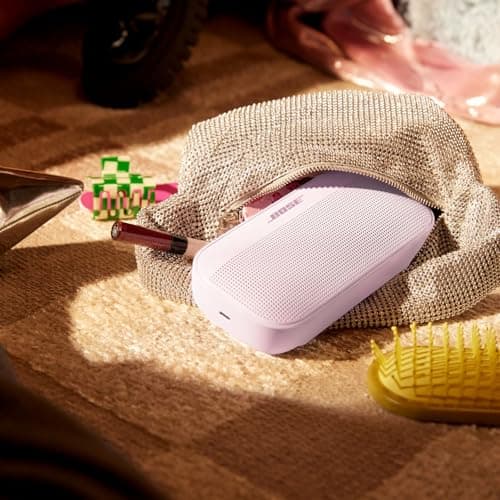 Bose SoundLink Flex Portable Bluetooth Speaker (2nd Gen), Small Portable Wireless Outdoor Speaker with Hi-Fi Audio, Up to 12 Hours Battery Life, Waterproof and Dustproof, Petal Pink - Limited Edition — view 6