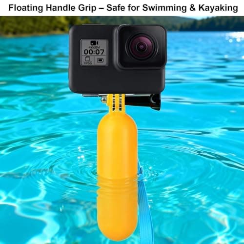11-in-1 Action Camera Accessories Kit, Adjustable Chest Head Mount Bundle — view 4