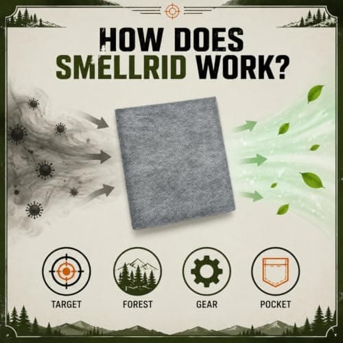 Qxcmuan Field Scent Absorber Pads Non-Woven Fabric Pocket-Sized — view 5