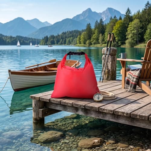 Dilwe First Aid Kit Dry Bag, 1.2L Premium Waterproof First Aid Kit Emergency Dry Bag Sack for Outdoor Activities Camping Boating — view 2