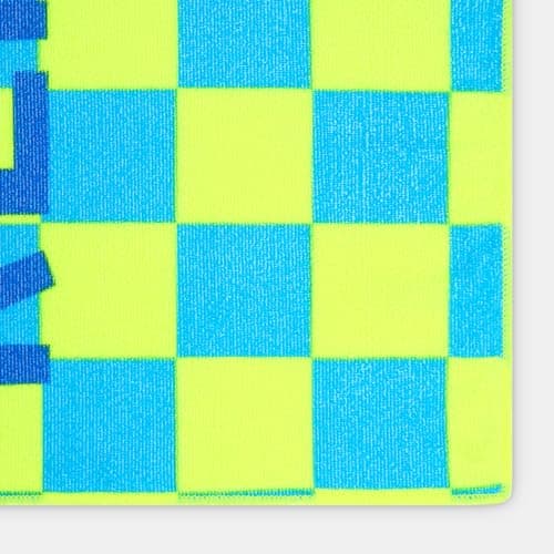 OHS Neon Large Beach Towel, Super Soft Quick Dry Sand Free Kids Beach Towel Eat Sleep Game Slogan Lightweight Compact Microfibre Towels Pool Travel Summer Holiday Essentials for Kids, 71 x 152cm — view 5