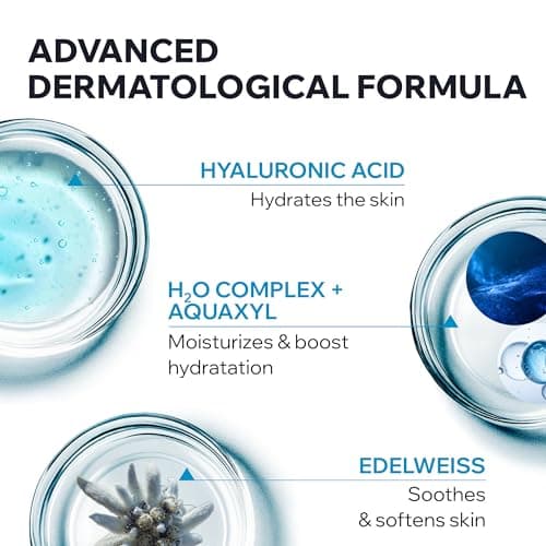 Uriage Water Sleeping Mask 50ml - Night Silky Face Gel Mask With Hyaluronic Acid & Edelweiss - +58% Hydration, Restored and Rejuvenated Skin In The Morning - Paraben-Free — view 4