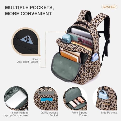 SPAHER Cabin Bag 40x30x15 British Airways Travel Backpack Hand Luggage 20L — view 4