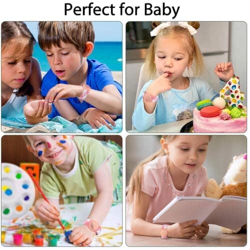 Airtag Watch Strap for Kids, Air-Tag 2nd & 1st Gen Wristband Holder for Apple Item Finder, Stretchy Adjustable Bracelet for Child Boys Girls — view 6