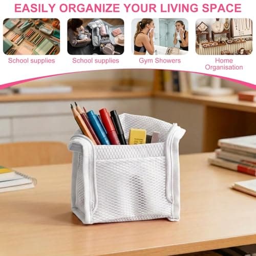 Toothbrush Travel Bag with Stand-Up Design, Lightweight Toiletry Organizer — view 5