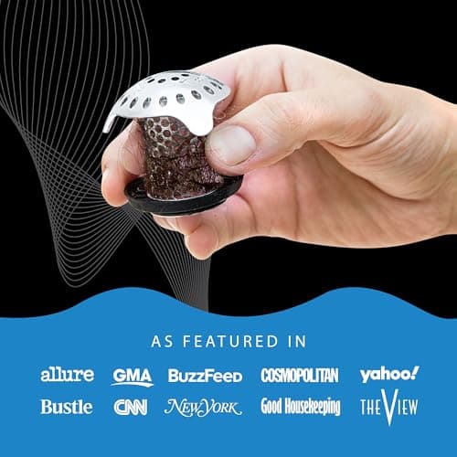 TubShroom Bathtub Hair Drain Catcher Stainless Steel, Standard — view 5
