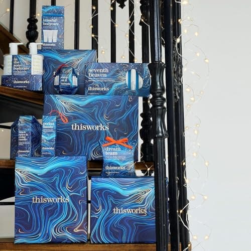 This Works Seventh Heaven Gift Set - Deep Sleep Pillow Spray Infused with Lavender, Camomile and Vetivert - 7 x 5ml Mini Science-Backed Pillow Sprays to Aid Sleep, Perfect for Travel — view 6