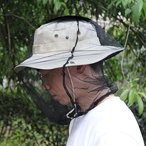 4 Pieces of Black Mosquito-Proof Hood, Anti-Insect, Suitable for Outdoor, Camping, Travel — view 6
