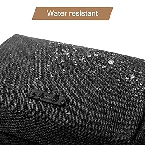 BAGSMART Men's Wash Bag, Large Capacity Travel Toiletry Bag & Wet Pocket — view 4