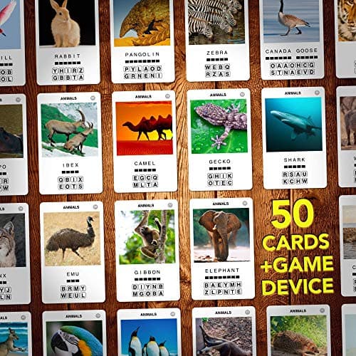 100 PICS Animals Game - Fun Travel Games for Curious Kids (Amazing Animals Pack) [Pocket Card Quiz] — view 4