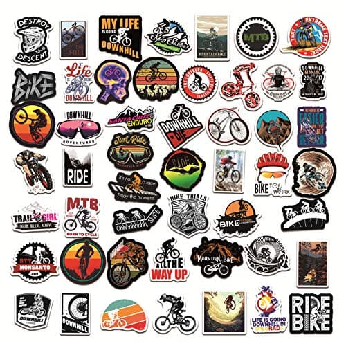 Sanmatic 100PCS Mountain Bike Stickers for Boys for Computer Cups Bike Motorcycle Helmet Travel Case Sticker — view 4