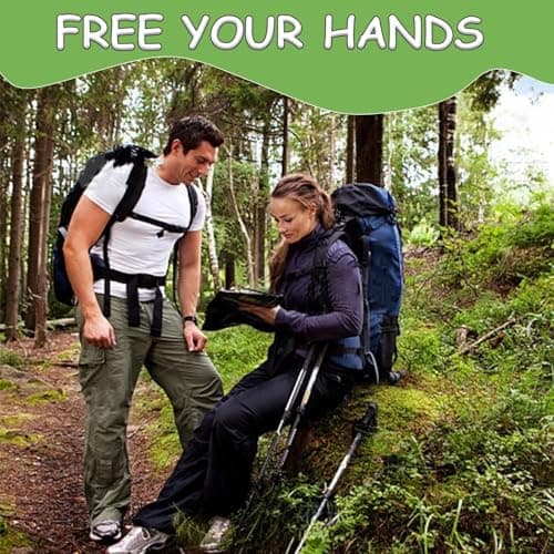 2 Pcs Backpack Chest Straps, Backpack Adjustable Chest Strap for School Bags Sternum Straps For Backpacks Straps, Non-Slip Quick Release Backpack Sternum Strap for Outside Travel (Black, Gray) — view 6
