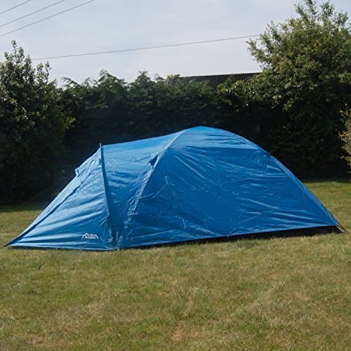 Andes Blue 4 Person Man Berth Double Skin Camping/Festival Dome Tent — view 3