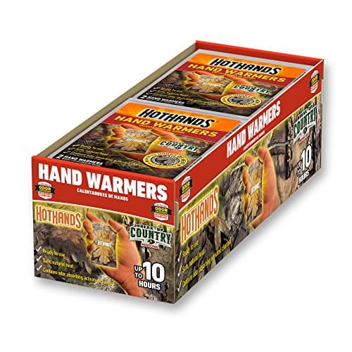 HotHands Mossy Oak Camo Hand Warmers - Long Lasting Safe Natural Odorless Air Activated Warmers - Up to 10 Hours of Heat - 40 Pair