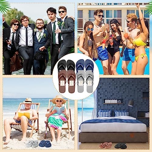 Unittype 24/48 Pairs Flip Flops Bulk — view 6