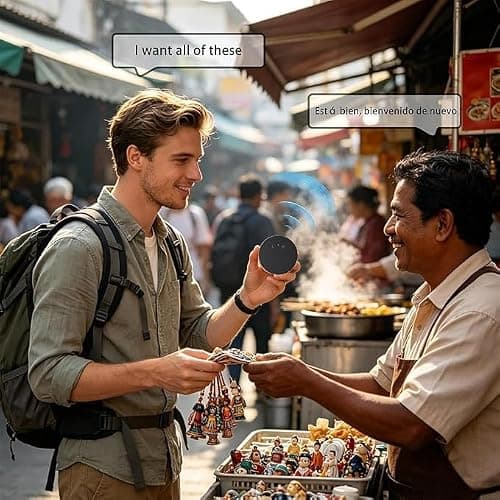 AI Pocket Translator – Real-Time Two-Way Voice Translation (2pcs) — view 3