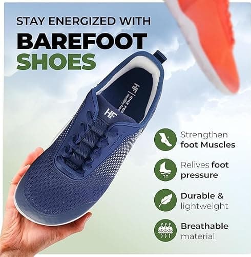 Hike Footwear HF Stride – Hands-Off & Ergonomic Barefoot Shoes for Women Men, Thin Sole & Ultra-Light, Effortless Daily Wear Unisex, Black, 9-9.5 Wide Women/7-7.5 Wide Men — view 2