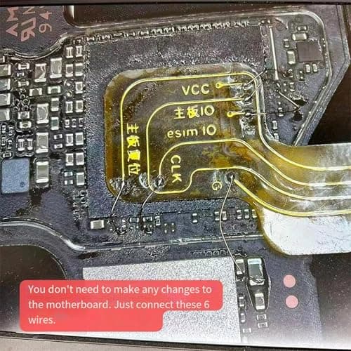Universally Plastics ESIM to Single Card Adapter Quick Installation for Various Smartphones Travel ESIM to Single Conversion Tool for Slot in Phones with Enhanced Signals Stability Connection — view 6